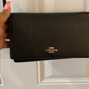 Hayden foldover crossbody clutch